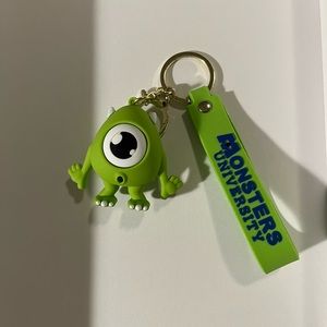 Monsters inc Mike keychain new